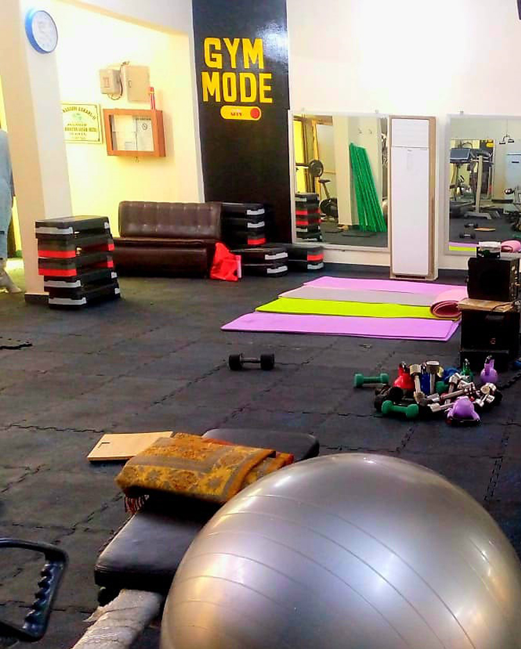 Gym Flooring Askari Multan
